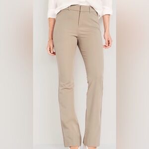 Old Navy Pixie High-Waisted Flare Dress Pants